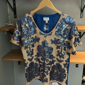 NWT! Tracy Reese Sequin Top - size small